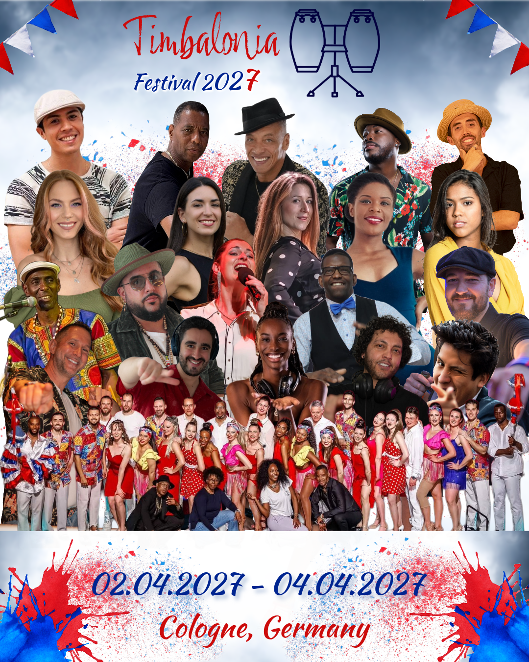 Timbalonia Festival 2027 artist flyer