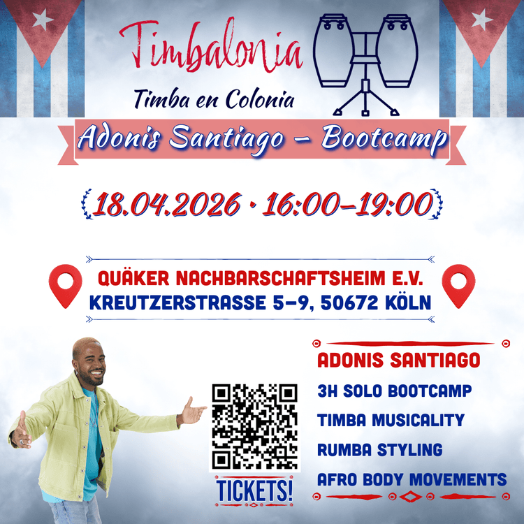 Timbalonia with Adonis Santiago β 18 April 2026