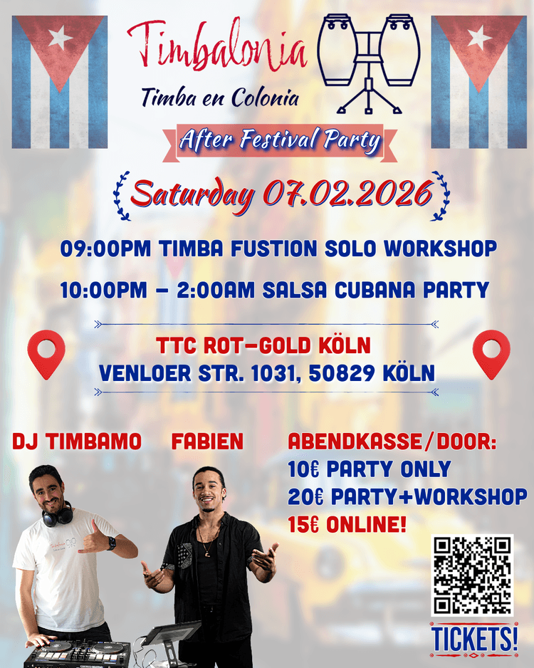 Timbalonia After Festival Party β 07 February 2026